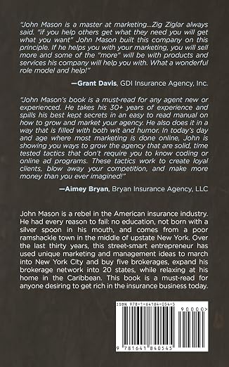 Follow The Money — back cover with reviews